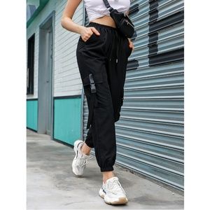 Black Cargo Pants